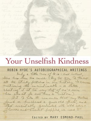 cover image of Your Unselfish Kindness